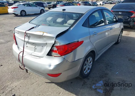 2014 Hyundai Accent Gls z USA, uszkodzony, nr VIN KMHCT4AE2EU628109